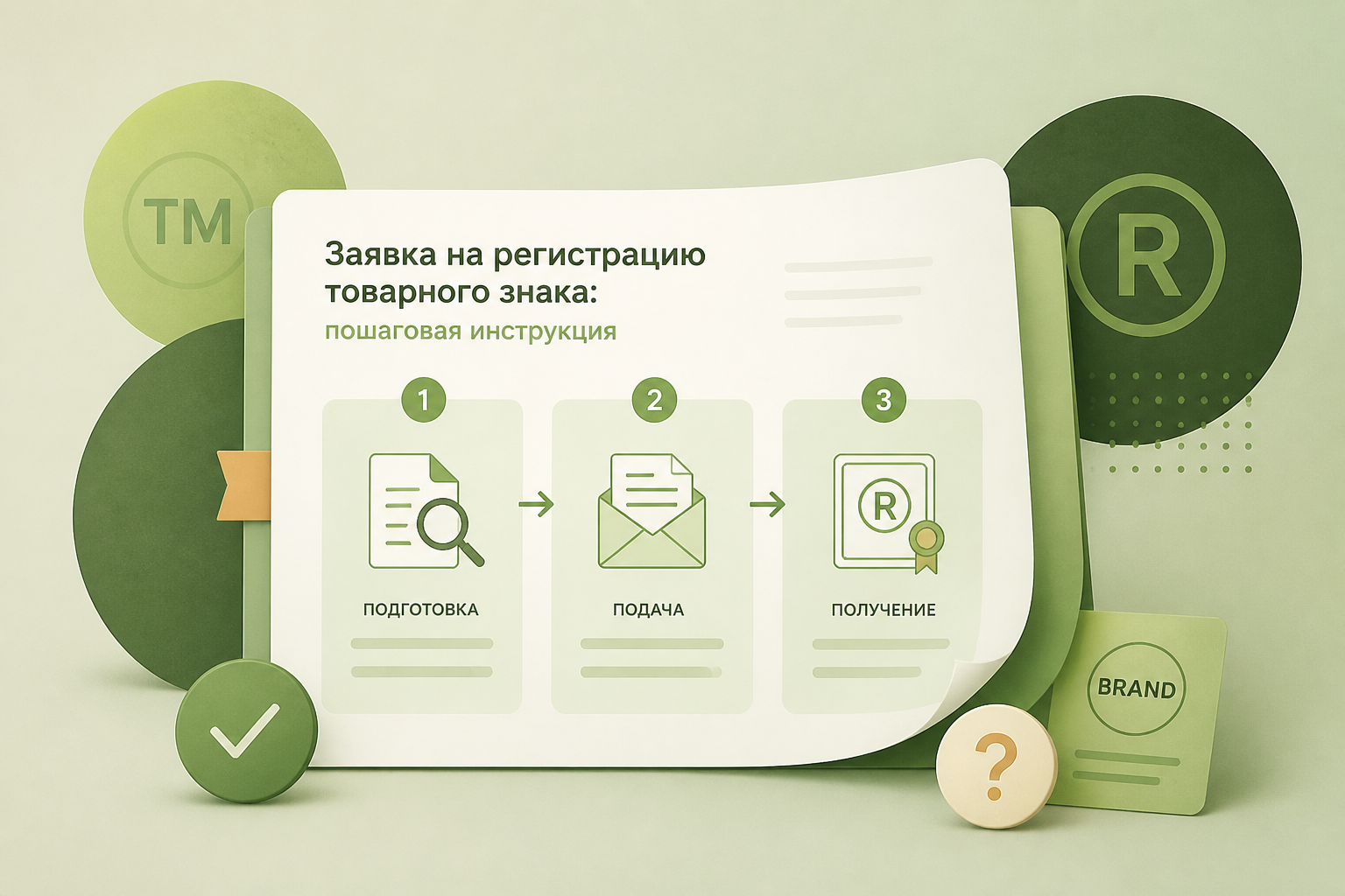 Заявка на регистрацию товарного знака: пошаговая инструкция по подготовке в 2026 году